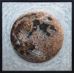 Jeff Salon, "Eclipse", Acrylic on Canvas, 48 x 48 inches, 2020