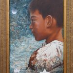 Jeff Salon, "Little Hope", Acrylic on Canvas, 36 x 24 inches, 2020