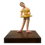 "Yellow Tutu" Terracotta, 14x11.5x11.5 inches, 2021