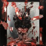 Pablo Zingapan, Rotten III, Oil on Framed Canvas, 20 x 16 inches, 2021