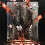 Pablo Zingapan, Rotten IV, Oil on Framed Canvas, 20 x 16 inches, 2021