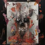 Pablo Zingapan, Rotten I, Oil on Framed Canvas, 20 x 16 inches, 2021