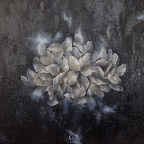 Jayme Lucas, Solitude, Oil on Canvas, 1 x 1 ft, 2018