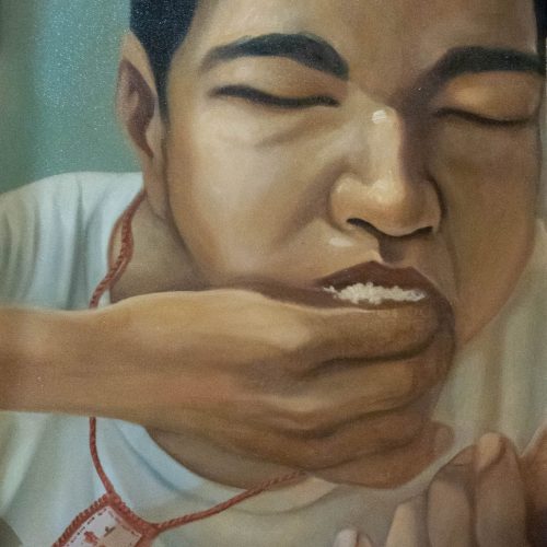Jessa Balag - Hungit, Oil on canvas, 24 x 18 inches, 2023